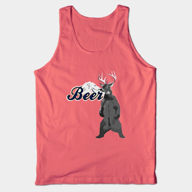 Beer Tank Top by TinaGraphics